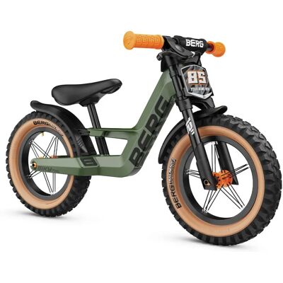 BERG Biky Trail Vélo d'Équilibre en Magnésium pour Enfants 2-5 Vert/Orange - Look Tout-Terrain - Publicité BERG Biky Trail Vélo d'Équilibre en Magnésium pour Enfants 2-5 Vert/Orange - Look Tout-Terrain - Publicité