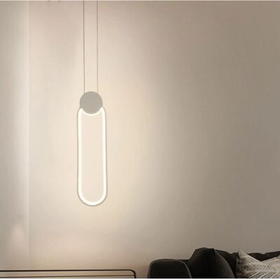 Stoex - Lámparas De Colgar Nórdica Creativa - Blanc - Suspension - Publicité Stoex - Lámparas De Colgar Nórdica Creativa - Blanc - Suspension - Publicité