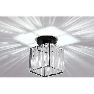 STOEX Lámpara de araña moderna Vidrio Cristal Negro - Chandelier STOEX Lámpara de araña moderna Vidrio Cristal Negro - Chandelier