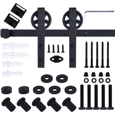 STOEX - 7.5FT-230CM - Kit de herraje para puerta corredera STOEX - 7.5FT-230CM - Kit de herraje para puerta corredera