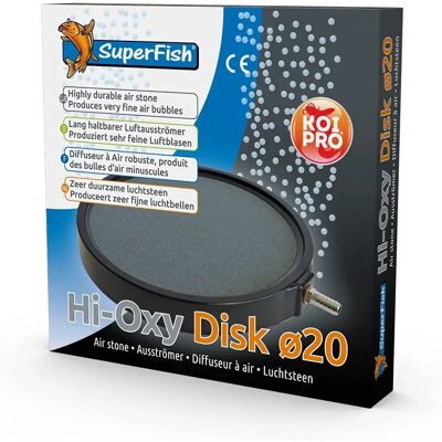SuperFish Hi-Oxygen Disk 20cm - Aquarium Oxygen Disk SuperFish Hi-Oxygen Disk 20cm - Aquarium Oxygen Disk