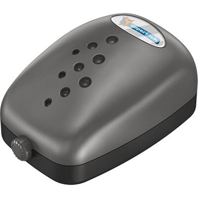 Pompe à air pour aquarium SuperFish A7010025 - Débit d'air 2 voies - Publicité Pompe à air pour aquarium SuperFish A7010025 - Débit d'air 2 voies - Publicité
