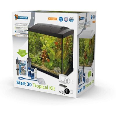 Superfish Start 30 Aquarium Tropical 25L - Wit Superfish Start 30 Aquarium Tropical 25L - Wit