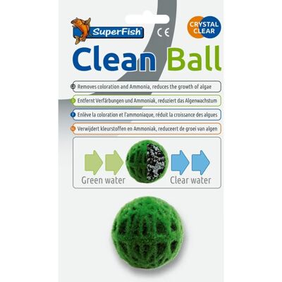 SuperFish SuperFish Clean Ball - Algenverwijderaar - Aquarium Water Reiniger SuperFish SuperFish Clean Ball - Algenverwijderaar - Aquarium Water Reiniger