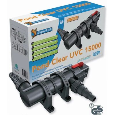 Superfish PondClear UVC 15000 - Teich UV-sterilisator Superfish PondClear UVC 15000 - Teich UV-sterilisator