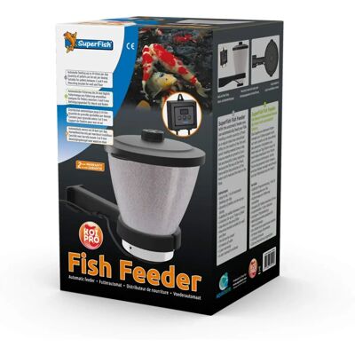 Superfish Pro Koi Fish Feeder - Automatic Pond Food Dispenser Superfish Pro Koi Fish Feeder - Automatic Pond Food Dispenser
