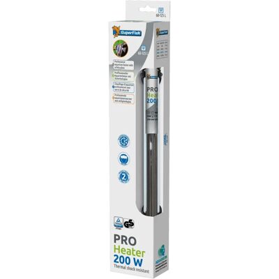 Chauffage d'aquarium Superfish Pro - 200W, 60-125L, 35cm - Publicité Chauffage d'aquarium Superfish Pro - 200W, 60-125L, 35cm - Publicité