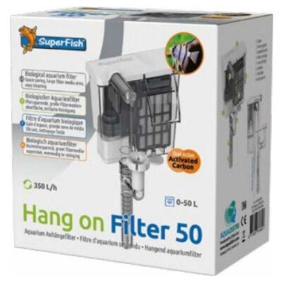 Superfish A4051870 Aquariumfilter - Ruimtebesparend, Dual-Action, 350 l/h Superfish A4051870 Aquariumfilter - Ruimtebesparend, Dual-Action, 350 l/h