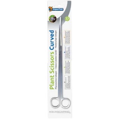 SuperFish Model A4060110 - Gebogen aquariumplantenschaar SuperFish Model A4060110 - Gebogen aquariumplantenschaar