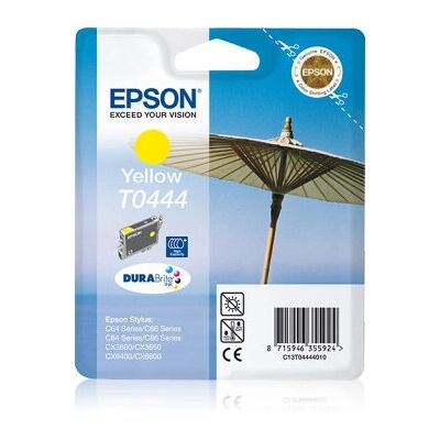 Epson - T0444 - Keltainen - 420 sivua - Mustesäiliö Epson - T0444 - Keltainen - 420 sivua - Mustesäiliö