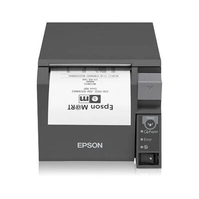 Imprimante thermique Epson TM-T70II Noire - POS - Publicité Imprimante thermique Epson TM-T70II Noire - POS - Publicité