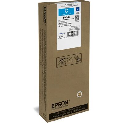 Epson Cyan Tintenpatrone - 19,9ml - 3K Seiten - Original Epson Cyan Tintenpatrone - 19,9ml - 3K Seiten - Original