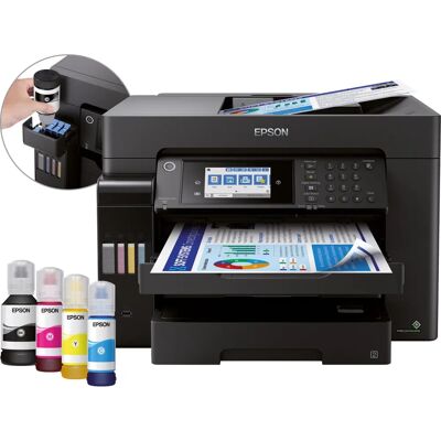 Epson EcoTank - ET-16600 - Noir - Imprimante multifonction - Publicité Epson EcoTank - ET-16600 - Noir - Imprimante multifonction - Publicité