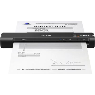 Epson Workforce ES-60W - Noir - Scanner - Publicité Epson Workforce ES-60W - Noir - Scanner - Publicité