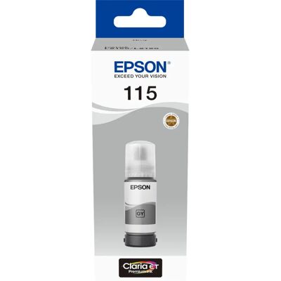 Epson 15 EcoTank Šedá inkoustová cartridge - 70ml - Originální Epson 15 EcoTank Šedá inkoustová cartridge - 70ml - Originální