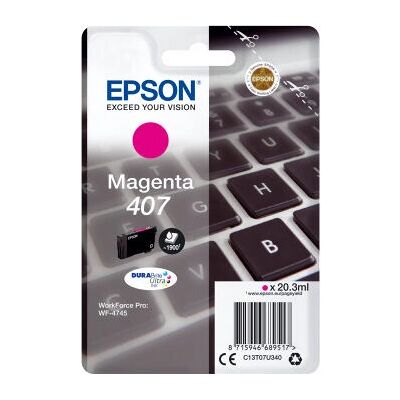 Epson 407 magenta (C13T07U340) Epson 407 magenta (C13T07U340)