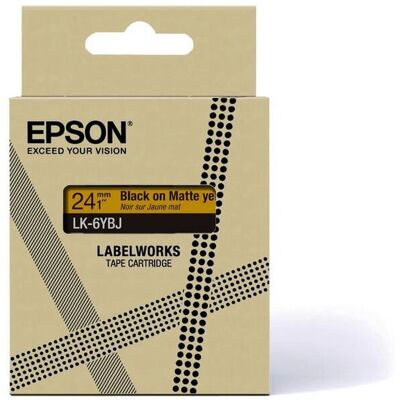 Epson C53S672076 - Beschriftungsband - Gelb/Schwarz Epson C53S672076 - Beschriftungsband - Gelb/Schwarz
