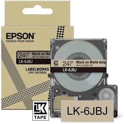 Epson LK-6JBJ Etikettenband - Langlebiges Klebeband 2,4cm Epson LK-6JBJ Etikettenband - Langlebiges Klebeband 2,4cm