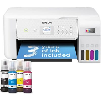 Epson EcoTank ET-2876 - Imprimante Tout-en-Un - Blanc - Publicité Epson EcoTank ET-2876 - Imprimante Tout-en-Un - Blanc - Publicité