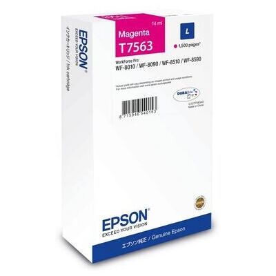 Cartucho de Tinta Magenta Epson C13T75634N - Original - 1500 Páginas Cartucho de Tinta Magenta Epson C13T75634N - Original - 1500 Páginas