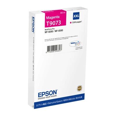 Epson C13T90734N Magenta Blekkpatron - Høy kapasitet Epson C13T90734N Magenta Blekkpatron - Høy kapasitet