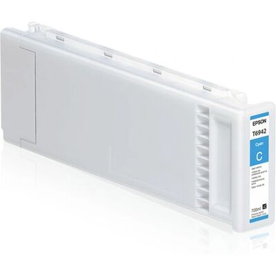 Epson T6942 Cyan Blekkpatron - 700ml Originale for SureColor Epson T6942 Cyan Blekkpatron - 700ml Originale for SureColor