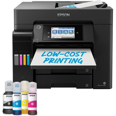 Epson EcoTank ET-5855 - Svart - Multifunksjons blekkskriver Epson EcoTank ET-5855 - Svart - Multifunksjons blekkskriver