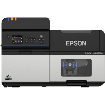 Imprimante d'étiquettes industrielle Epson C8000e - 600x1200 DPI - Publicité Imprimante d'étiquettes industrielle Epson C8000e - 600x1200 DPI - Publicité