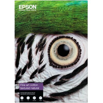 Papier d'impression texturé A2 Epson C13S450283NQ - Papier d'Impression - Publicité Papier d'impression texturé A2 Epson C13S450283NQ - Papier d'Impression - Publicité