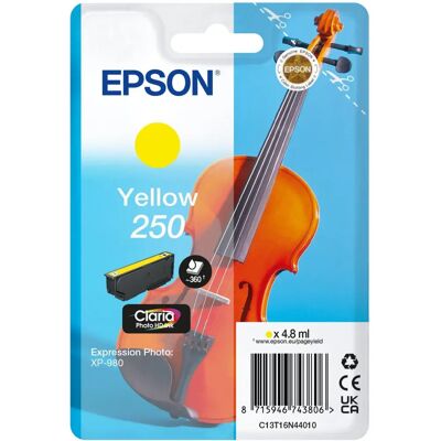 Cartucho de tinta de foto amarillo original Epson 250 - Cartucho de tinta Cartucho de tinta de foto amarillo original Epson 250 - Cartucho de tinta