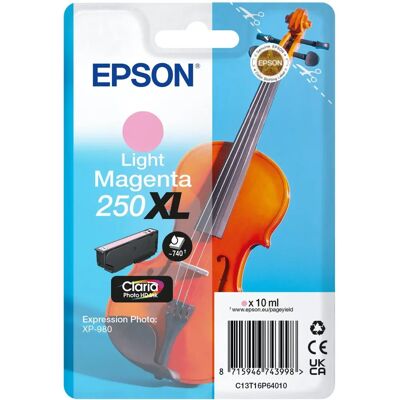 Cartucho de tinta rosa claro Epson 250XL - Cartucho de tinta Cartucho de tinta rosa claro Epson 250XL - Cartucho de tinta