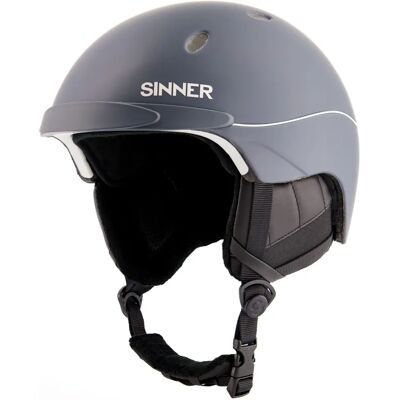 Sinner Titan Skihelm - Grijs, Verstelbaar, Lichtgewicht Sinner Titan Skihelm - Grijs, Verstelbaar, Lichtgewicht