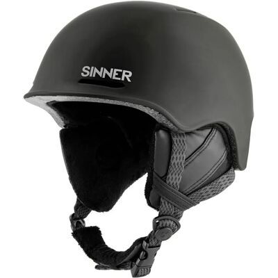 Casco de Esquí Sinner Fortune - Unisex - Negro Mate Casco de Esquí Sinner Fortune - Unisex - Negro Mate