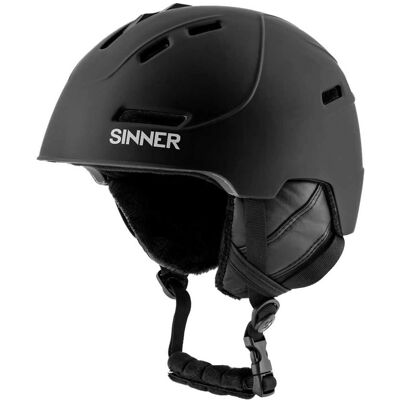 Sinner Silverton Skihjelm - Zwart - Unisex Sinner Silverton Skihjelm - Zwart - Unisex