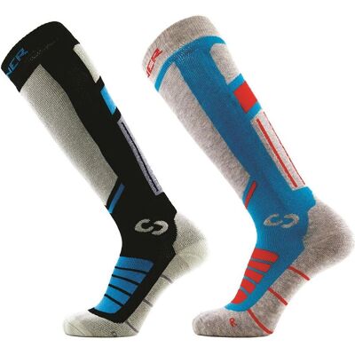 Sinner Pro Ii Chaussettes - Multicolore - 2 Paires - Chaussettes - Publicité Sinner Pro Ii Chaussettes - Multicolore - 2 Paires - Chaussettes - Publicité