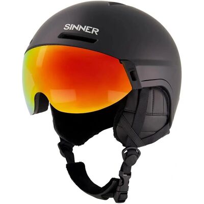 Sinner Montblanc Skim Helmet - Zwart - Medium - Unisex Sinner Montblanc Skim Helmet - Zwart - Medium - Unisex