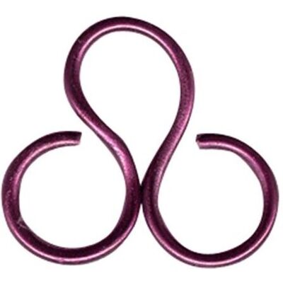 Fil d'aluminium créatif - 4mm Violet Foncé - Fil de Bijoux Fil d'aluminium créatif - 4mm Violet Foncé - Fil de Bijoux