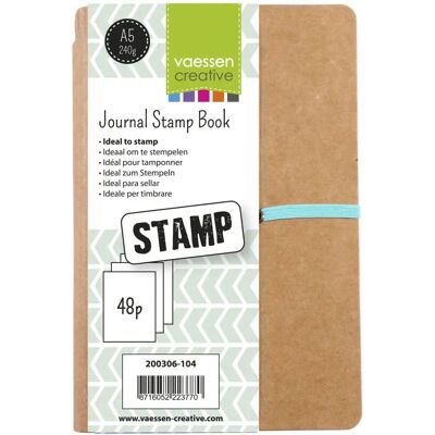 Creative Stamp Journal - Art Notizbuch mit 48 Seiten für das Tägliche Stempel oder Bastelprojekte - Art Journal Creative Stamp Journal - Art Notizbuch mit 48 Seiten für das Tägliche Stempel oder Bastelprojekte - Art Journal