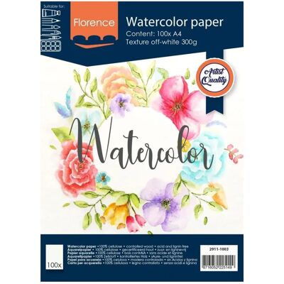 Creative - Florence 2911-1003 - A4 - Carta acquerello Creative - Florence 2911-1003 - A4 - Carta acquerello
