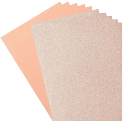 Florence - 800208-002 - Banaan - Glitter - Cardstock set Florence - 800208-002 - Banaan - Glitter - Cardstock set