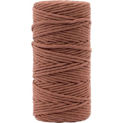 Fil de Macramé Vaessen Creative - Marron - 3mm x 100m - Fil de Macramé Fil de Macramé Vaessen Creative - Marron - 3mm x 100m - Fil de Macramé