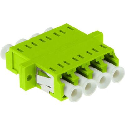 ACT EA1019 - Glasfaser LC/LC Duplex-Adapter - Grün, Limette - Multimode OM5 ACT EA1019 - Glasfaser LC/LC Duplex-Adapter - Grün, Limette - Multimode OM5