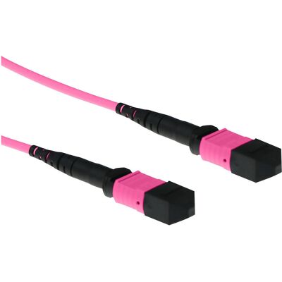 ACT RL7750 Violet 10m Câble Fibre OM4 MTP/MPO - Centre de Données ACT RL7750 Violet 10m Câble Fibre OM4 MTP/MPO - Centre de Données