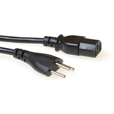 ACT AK5068 Netzkabel - Typ J C13 Schwarz 2,5m ACT AK5068 Netzkabel - Typ J C13 Schwarz 2,5m