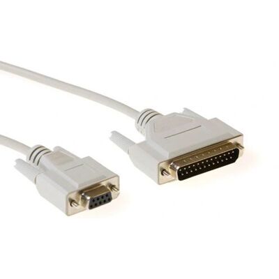 ACT AK7252 Elfenbein Serielle Kabel - Seriell Kabel 9-polig ACT AK7252 Elfenbein Serielle Kabel - Seriell Kabel 9-polig
