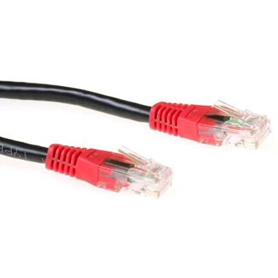 ACT Schwarzes 1m U/UTP CAT6 Netzwerkkabel ACT Schwarzes 1m U/UTP CAT6 Netzwerkkabel