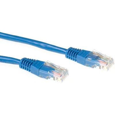 ACT Blu 5m Cavo di rete CAT6 U/UTP con RJ45 ACT Blu 5m Cavo di rete CAT6 U/UTP con RJ45