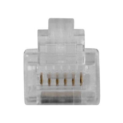 ACT TD106 Weiß RJ12 6P/6C Modular Drahtverbinder ACT TD106 Weiß RJ12 6P/6C Modular Drahtverbinder