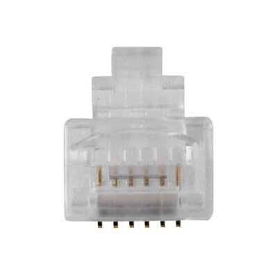 ACT TD106R RJ12 Modulare Stecker - Runde Kabel ACT TD106R RJ12 Modulare Stecker - Runde Kabel