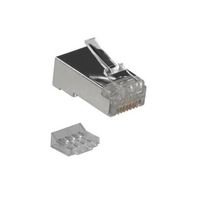Connecteur de câble ACT TD1138 - Blindé, Transparent - RJ45, 8 pièces Connecteur de câble ACT TD1138 - Blindé, Transparent - RJ45, 8 pièces
